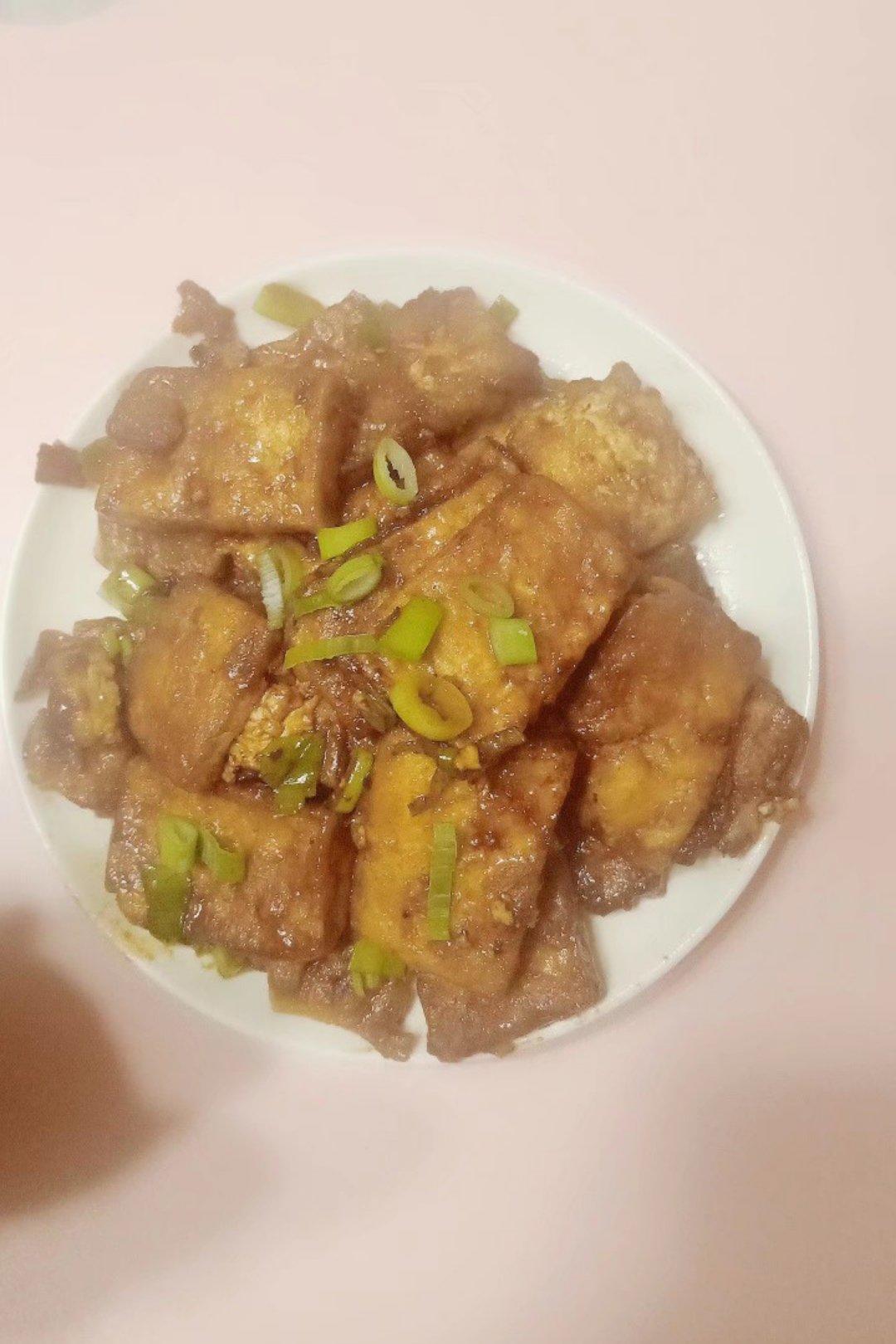 无敌好吃的香煎豆腐