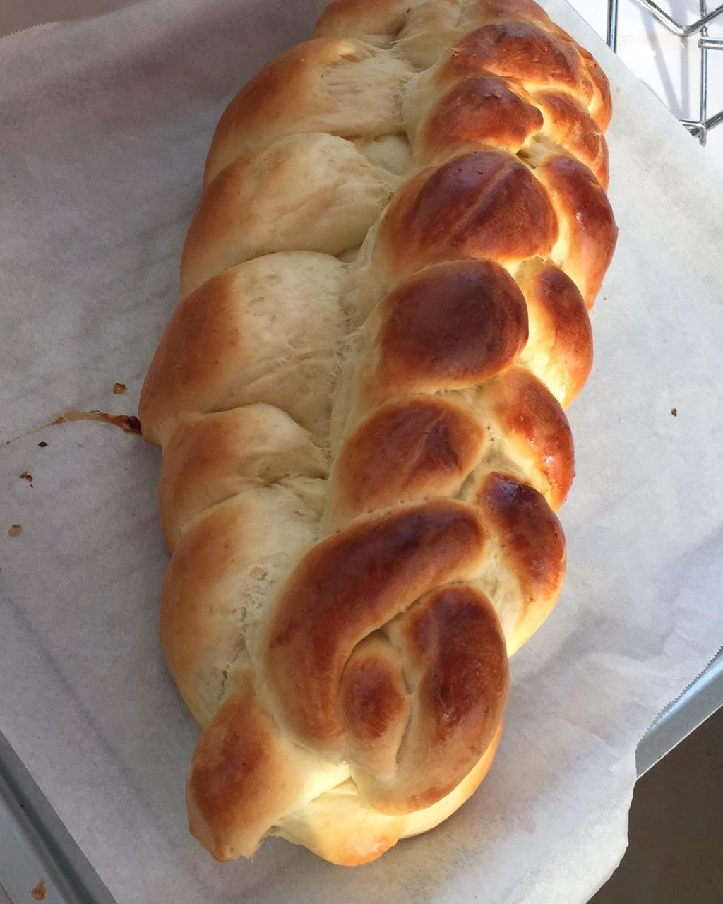 超简单大辫子面包