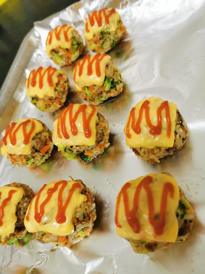 芝士就是力量【芝士肉松小饭团】