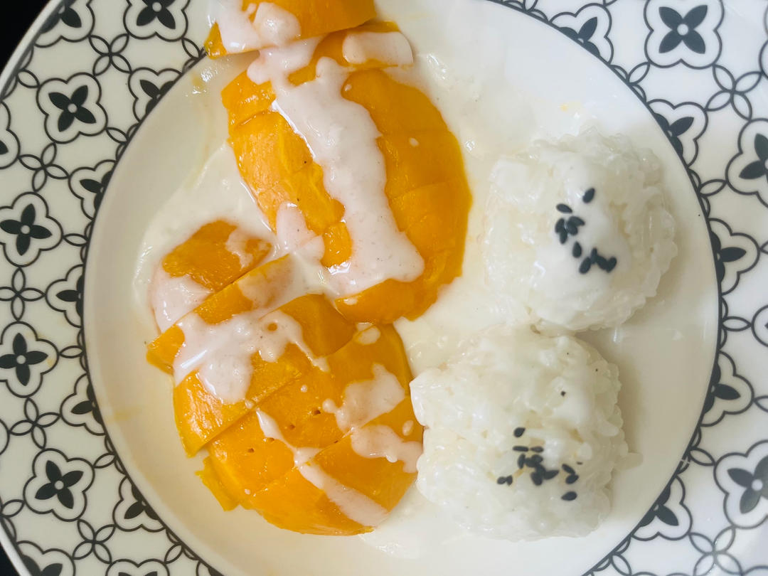 正宗，泰国芒果糯米饭！！！