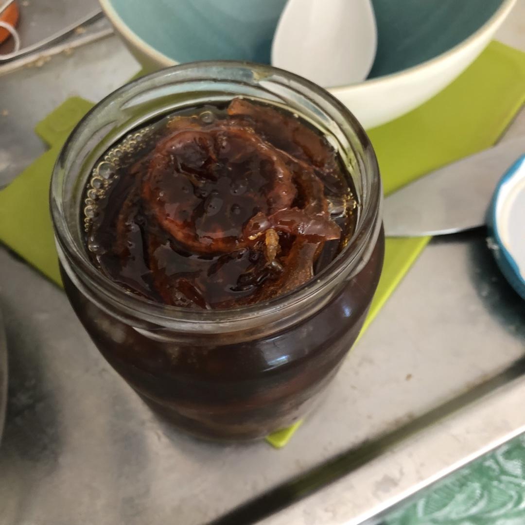 自制黄冰糖柠檬膏( 电压力锅版超详细及熬后状态视频)