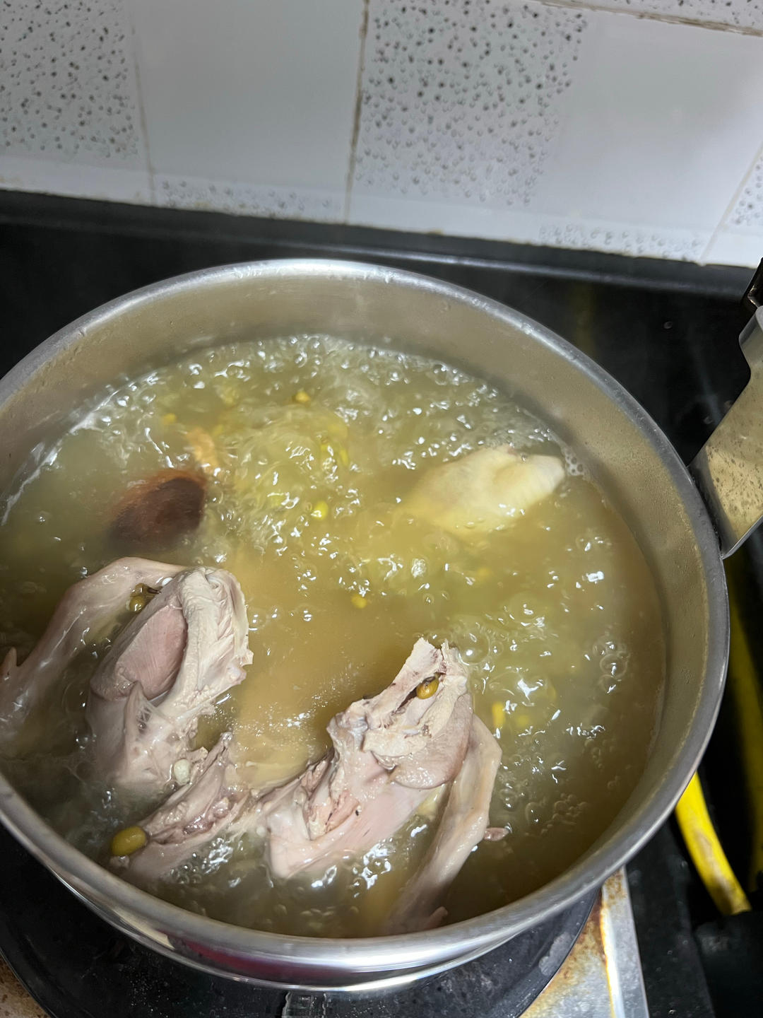 老鸽陈皮绿豆汤-去胎毒的方子