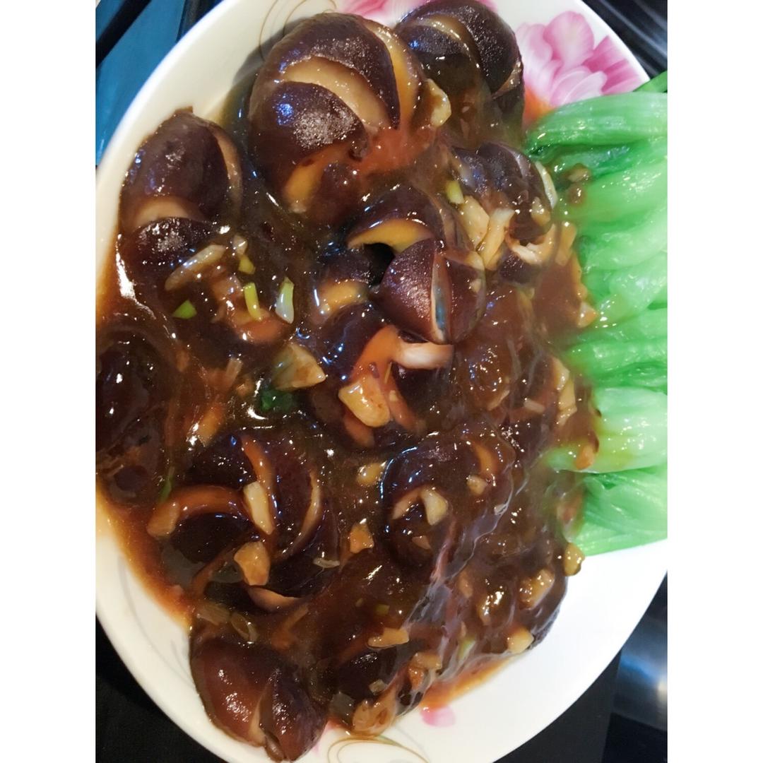 蚝油香菇小油菜