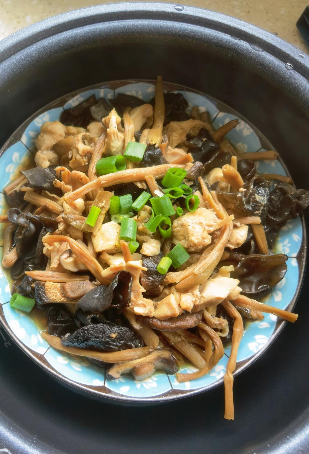 朴素的【客家大盘蒸鸡】原汁原味