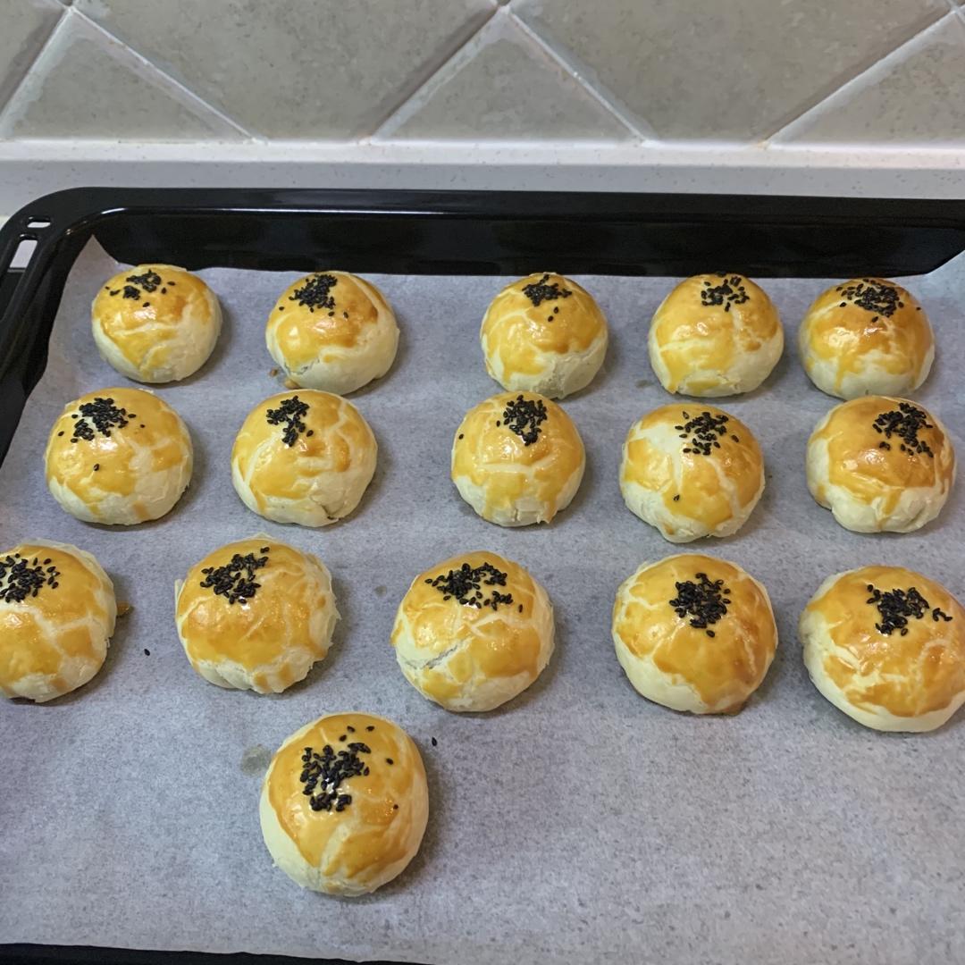 蛋黄酥，只需松弛一次的做法，适合新手