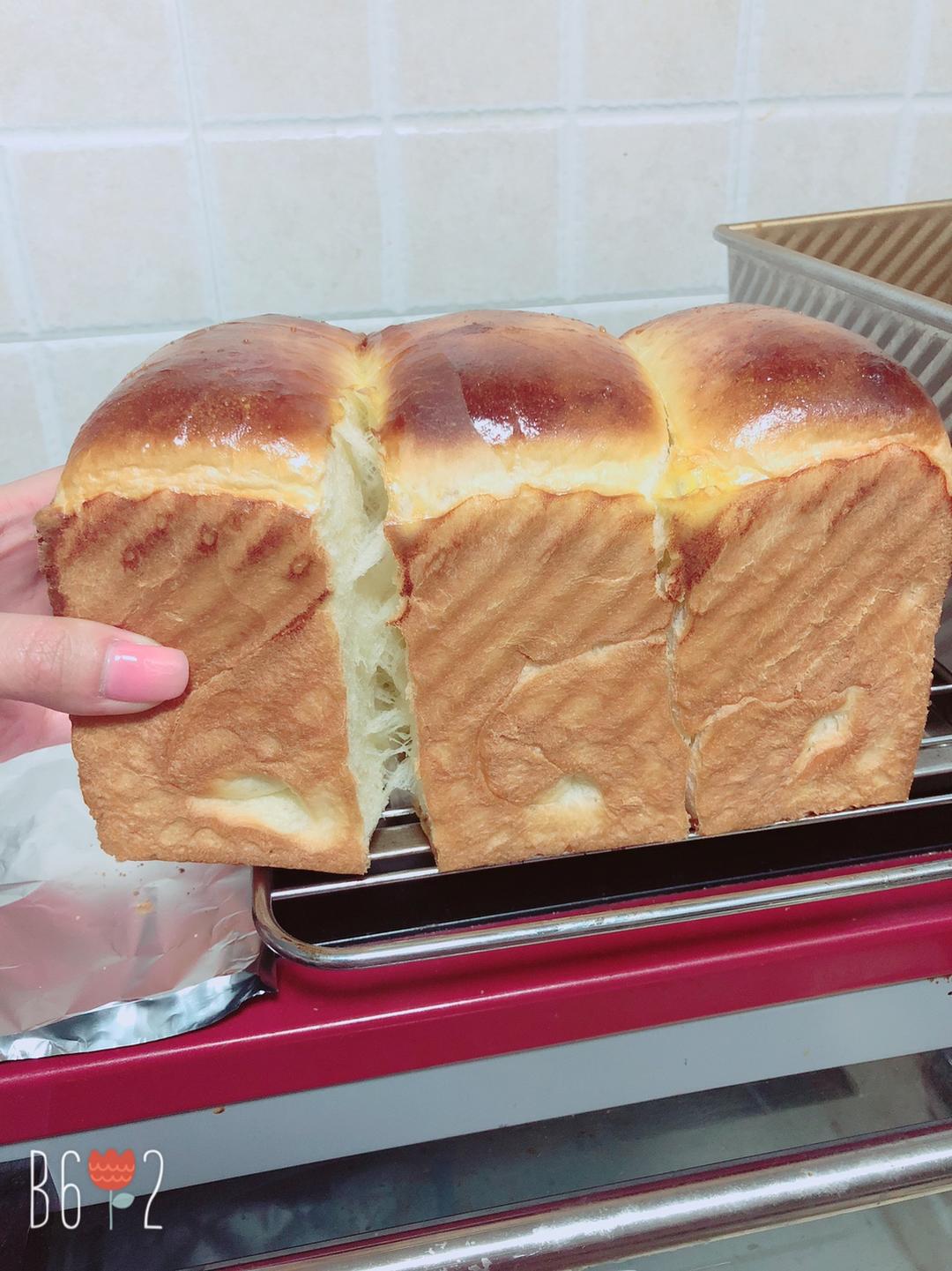 纯奶手撕吐司的做法 步骤1