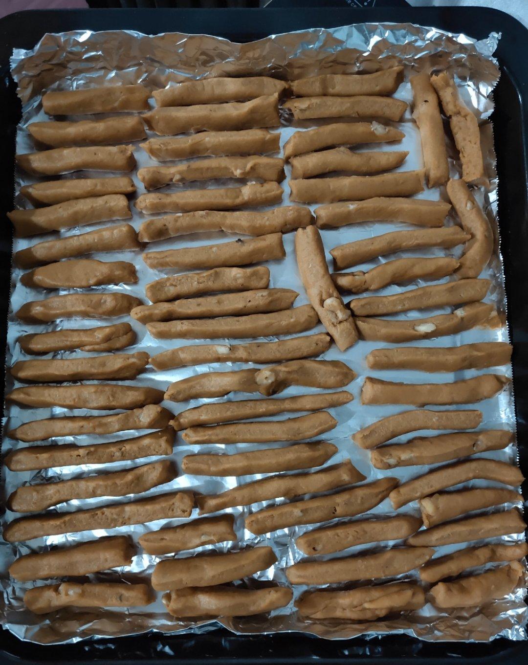 健身轻食:低卡小零食～燕麦香蕉磨牙棒  空气炸锅版
