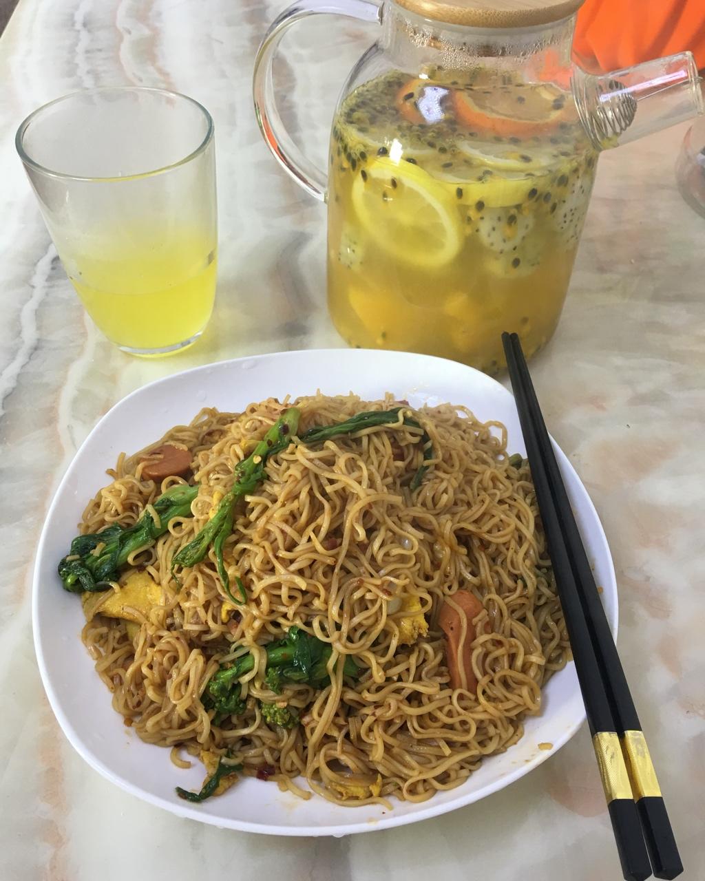 炒方便面