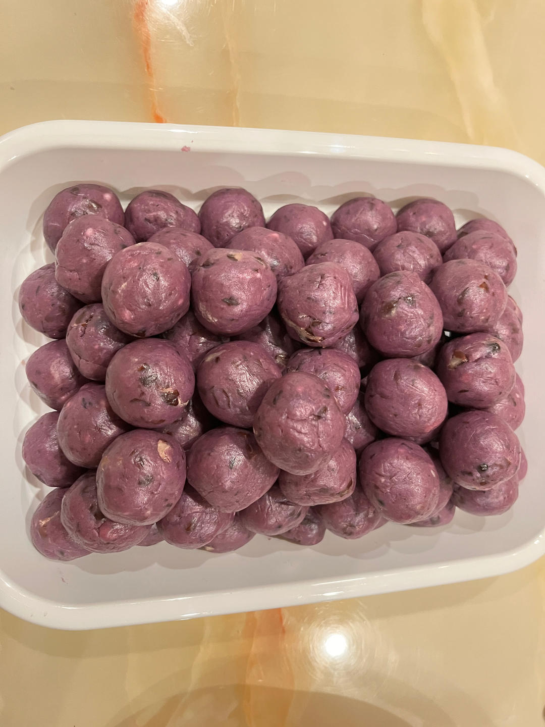 北海道红豆 ❘ 芋泥青团