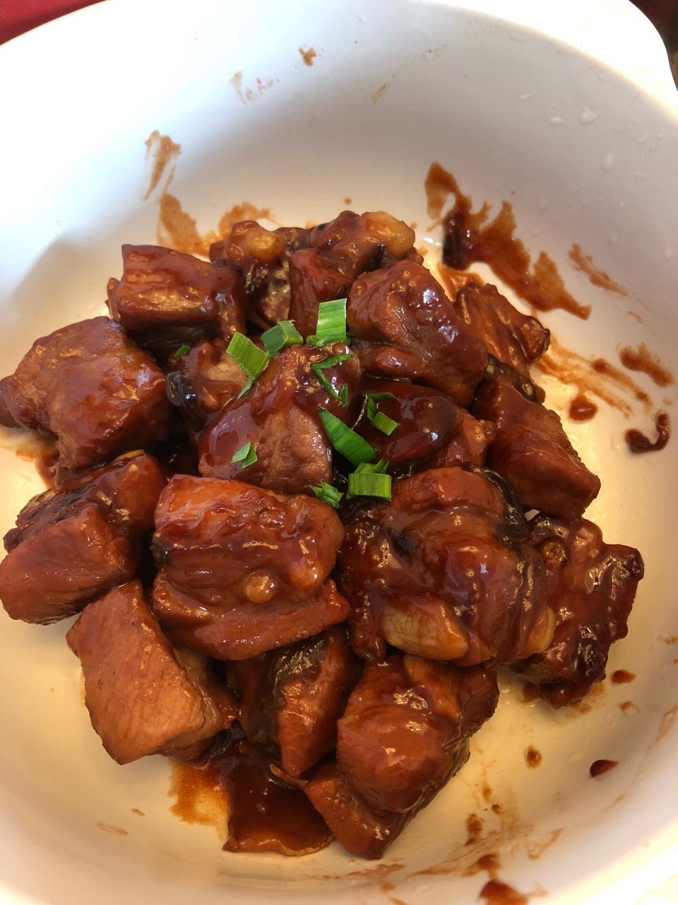 红腐乳烧排骨