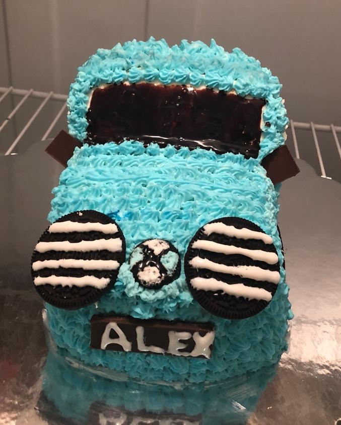 萌萌小汽车蛋糕