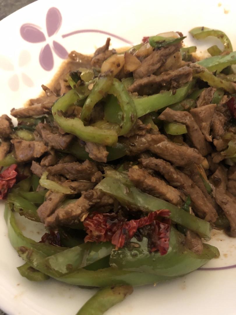 孜然炒肉