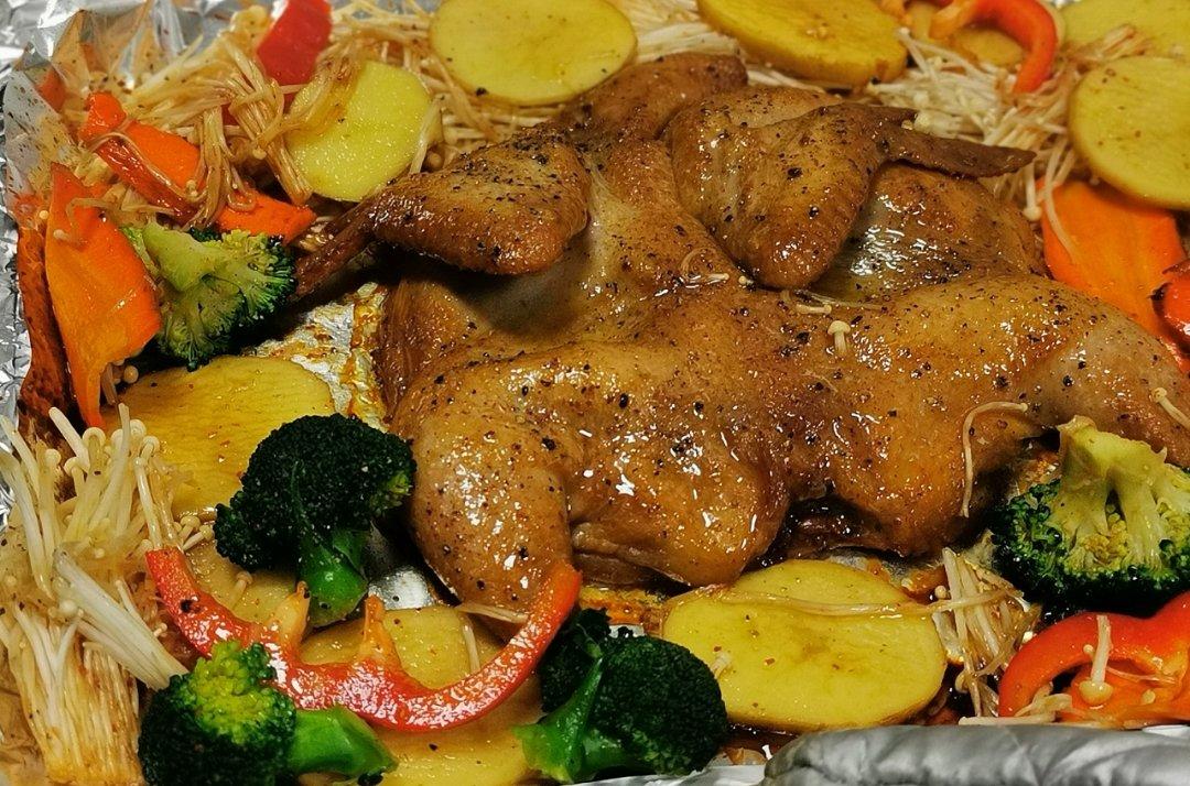 袋袋烤鸡--自制腌料+脆皮秘籍