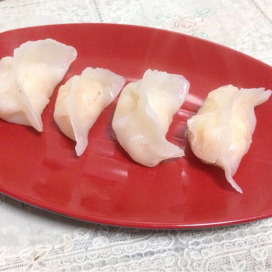 弯梳虾饺