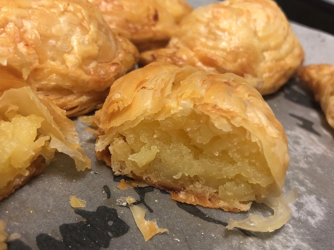 蛋挞皮版之奶黄酥