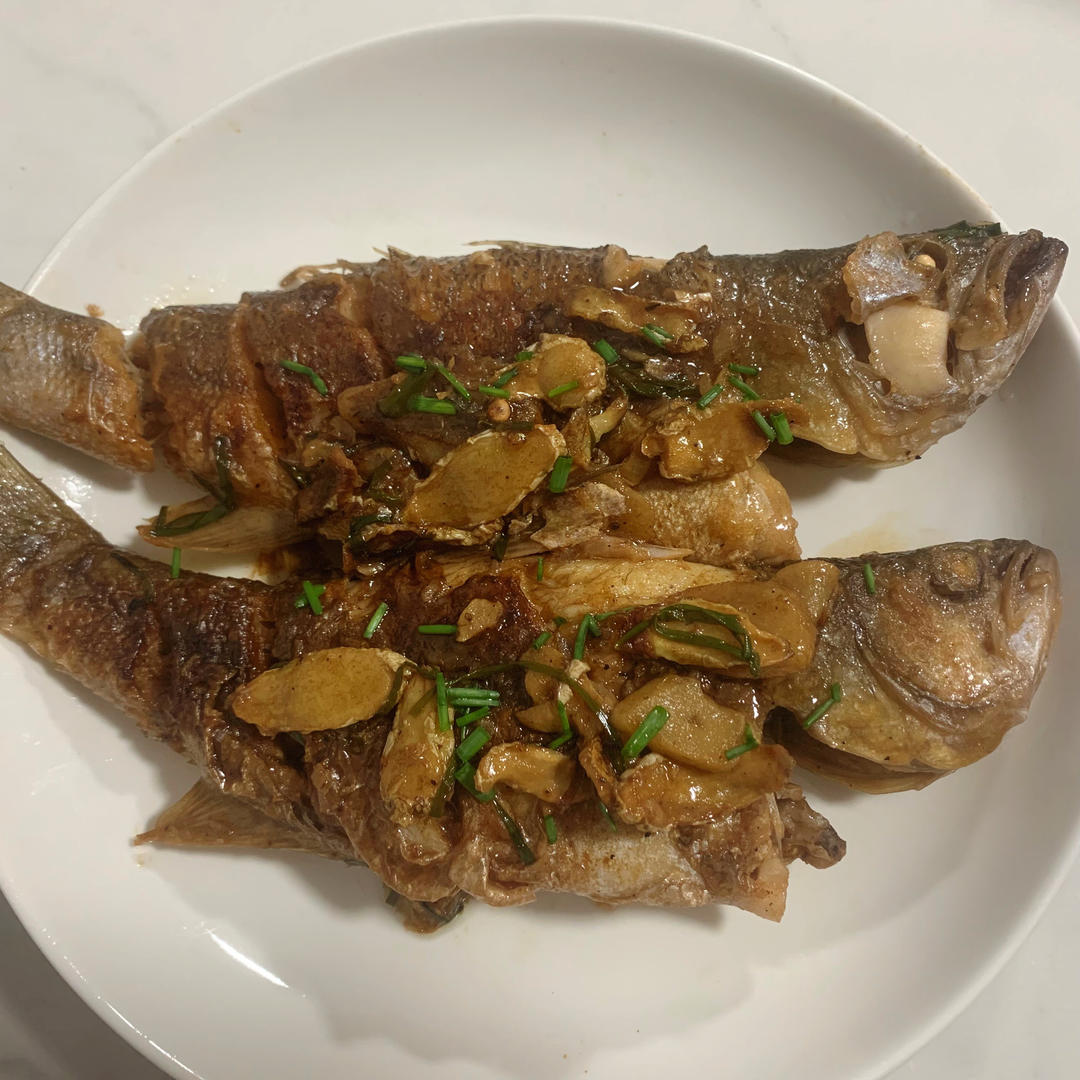 新手香煎鱼（铁锅0失败）