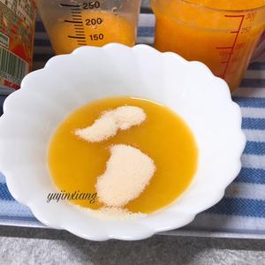 原汁原味鲜果肉的鲜橙（丑橘）果冻的做法 步骤6
