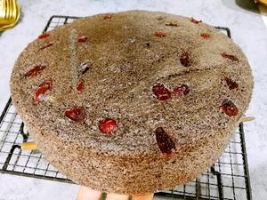 益藜米黑米蒸蛋糕的做法 步骤6