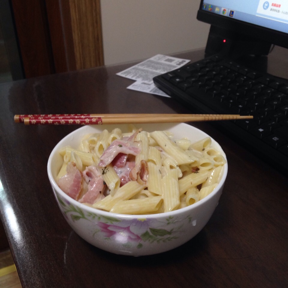 芝士培根意大利面
