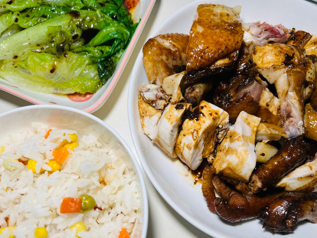 广式豉油鸡(电饭锅版)