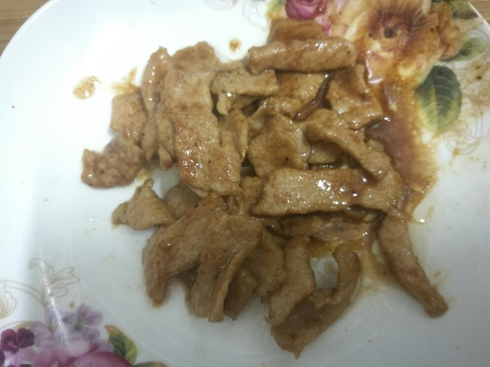 酸菜炒肉的做法 步骤3