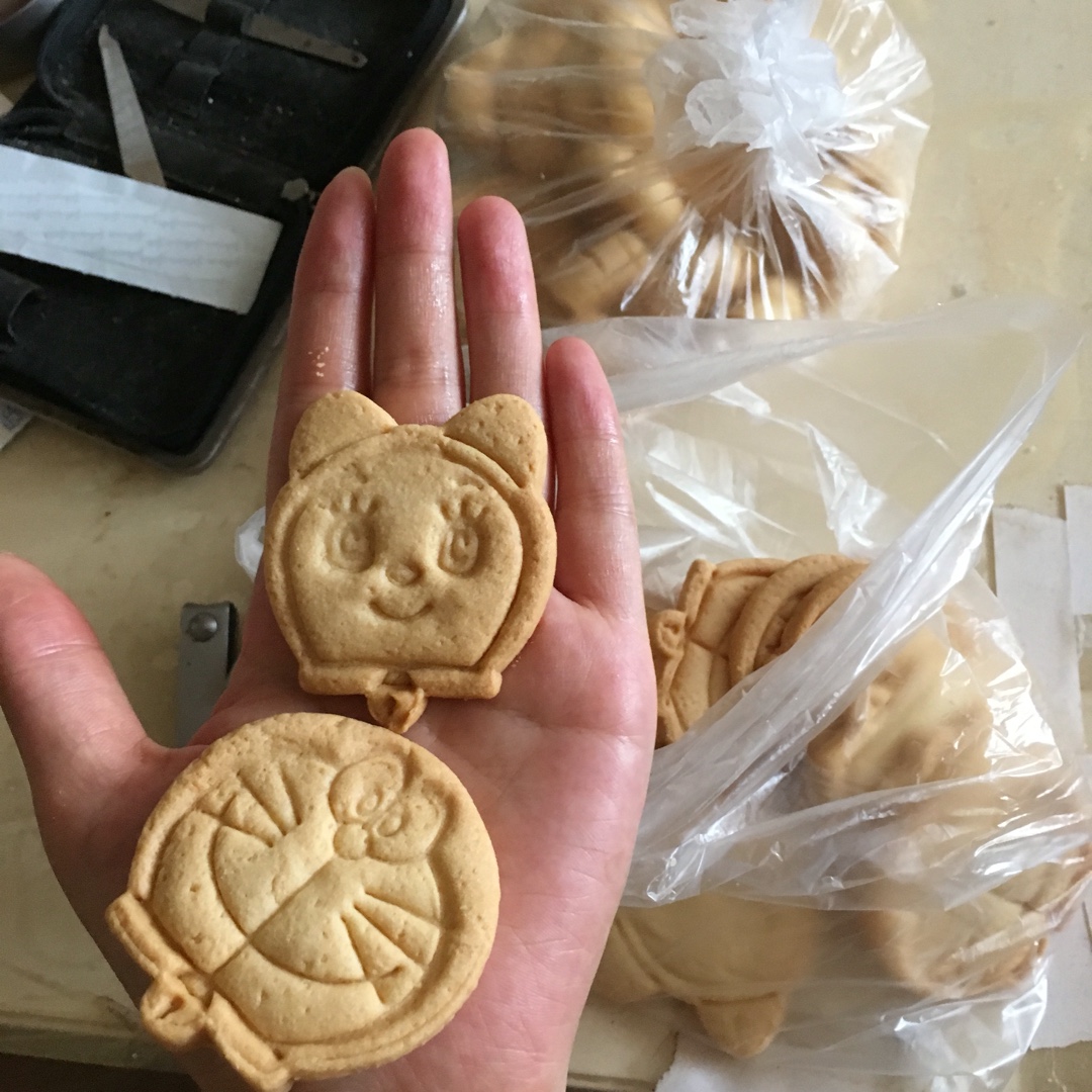 卡通黄油饼干