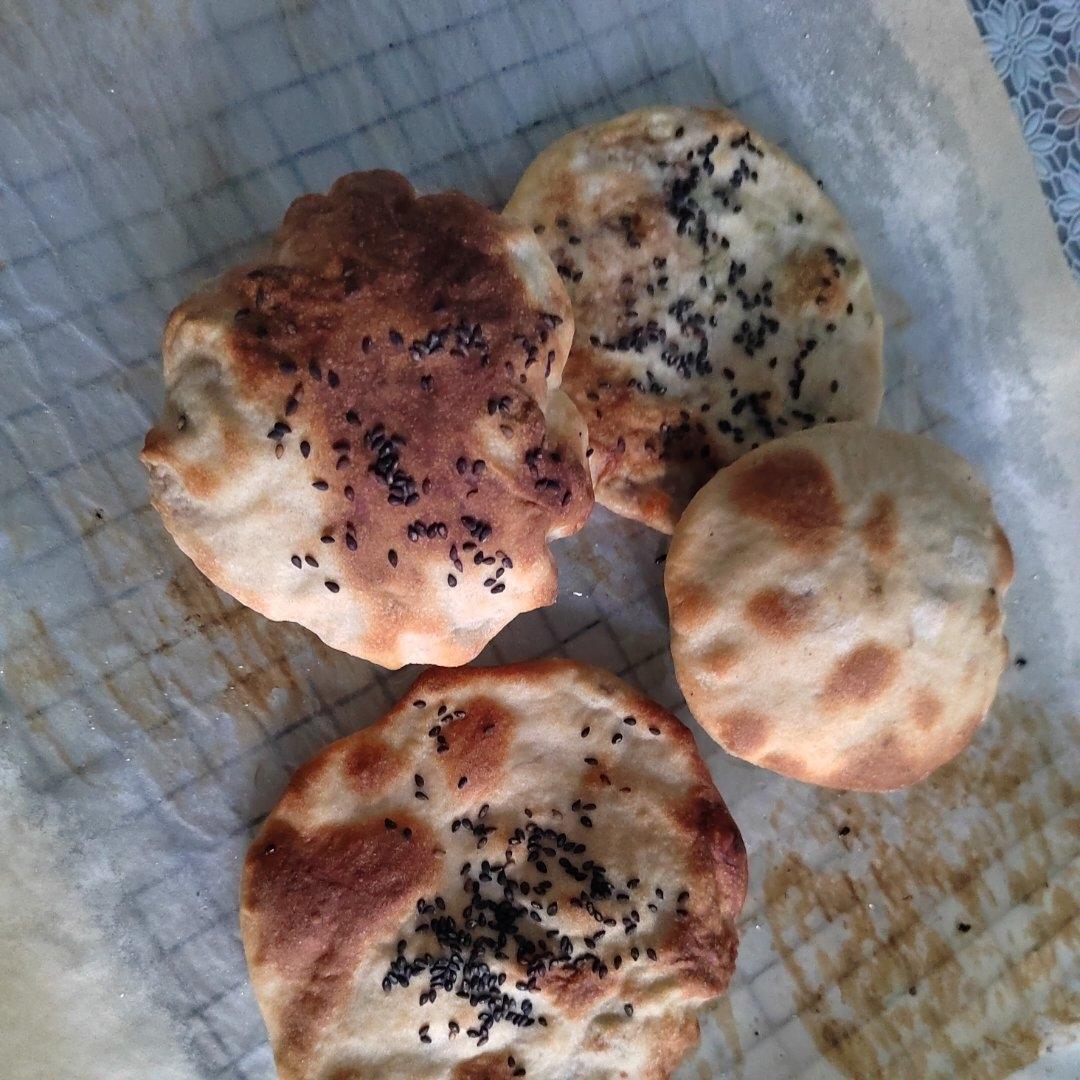 烤箱版梅干菜烤饼