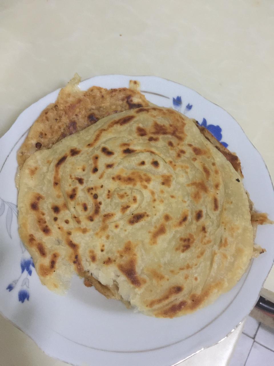 zhanghehe做的家常油饼