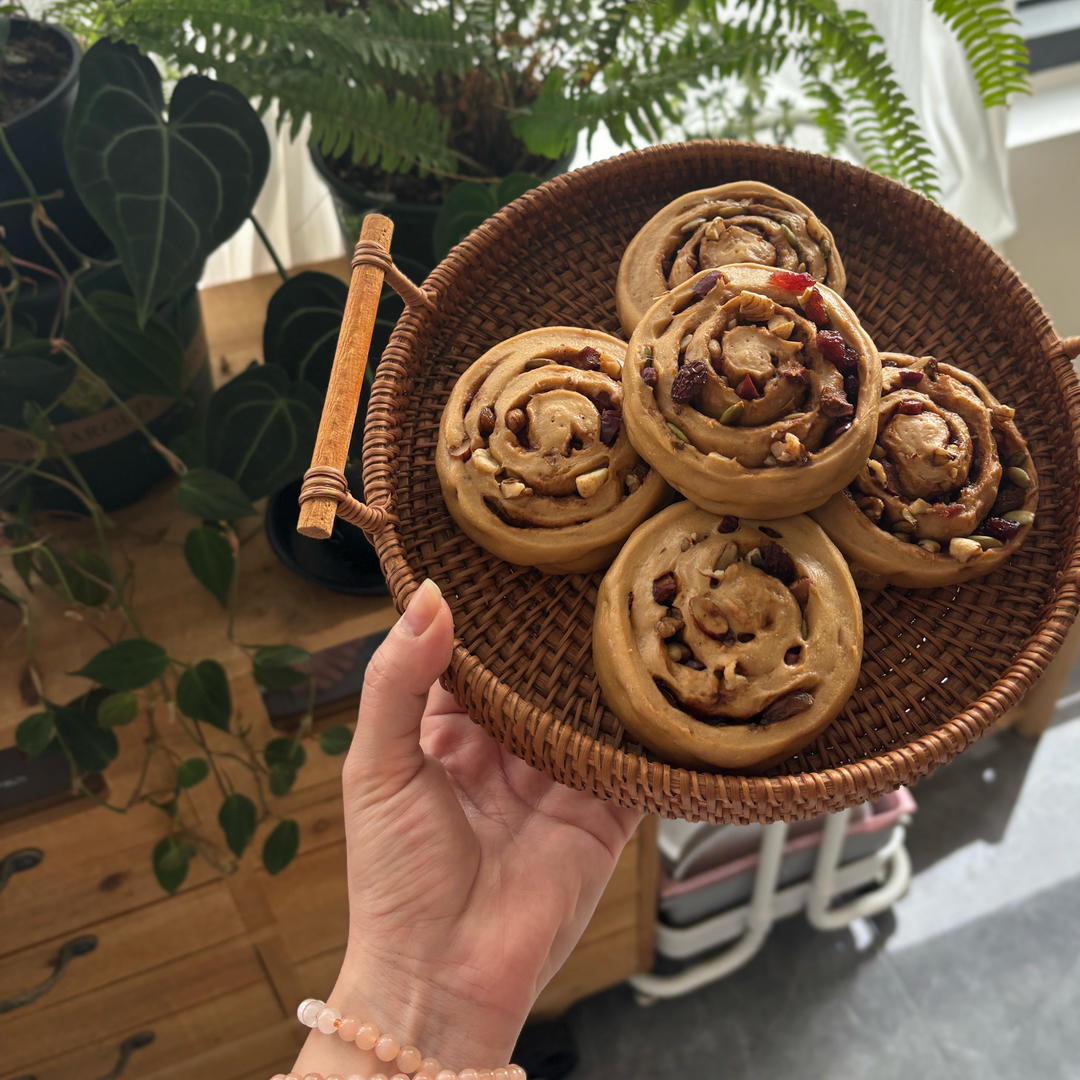 补血‼️好吃的红糖馒头卷‼️一次发酵‼️