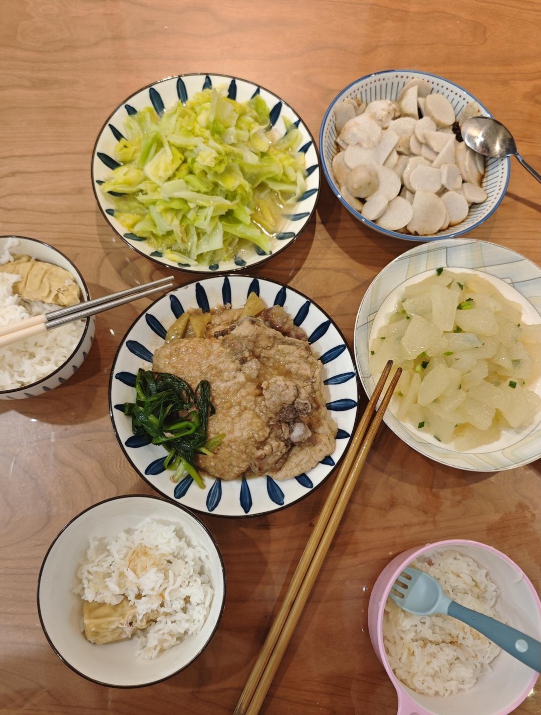 家里的菜