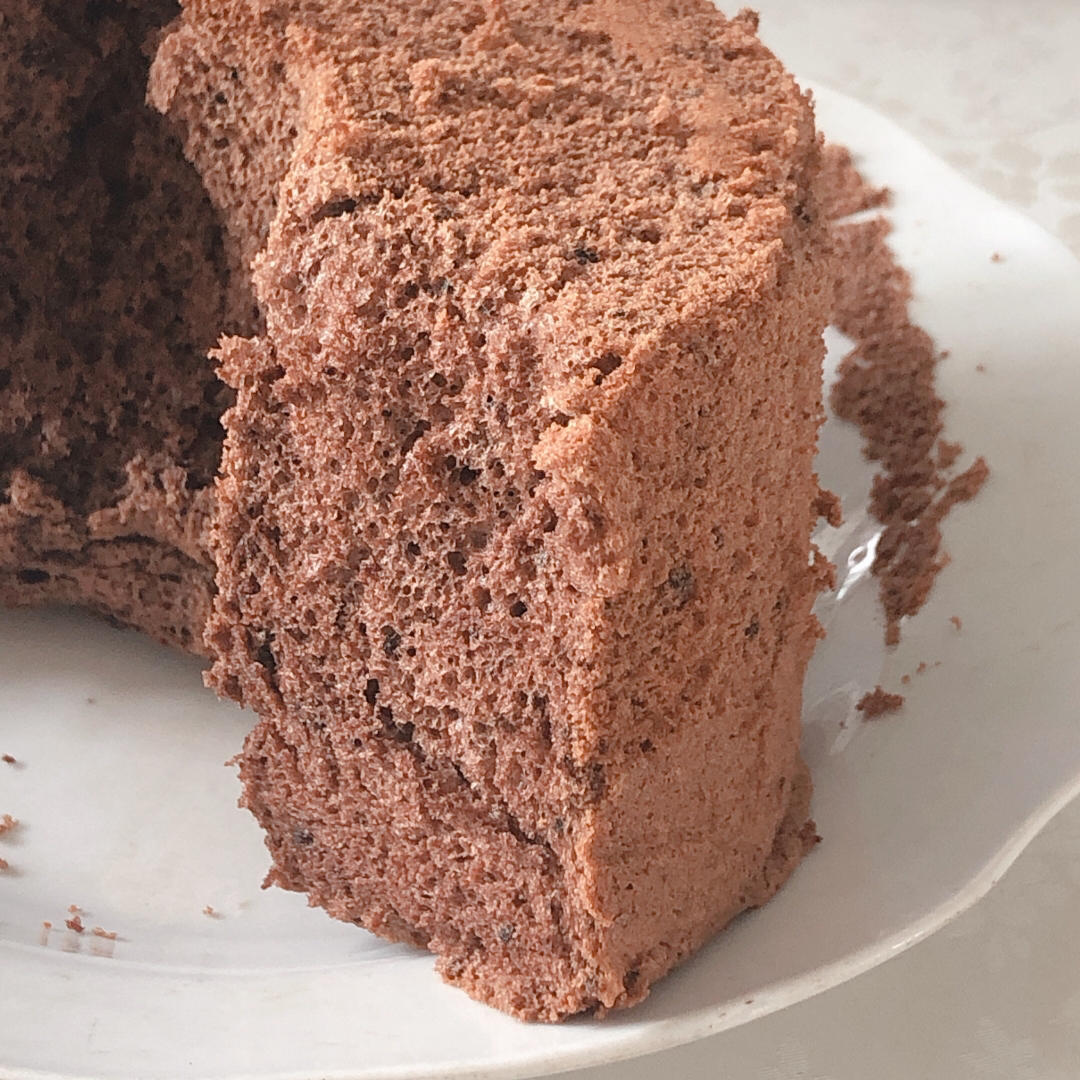 七寸巧克力戚风蛋糕