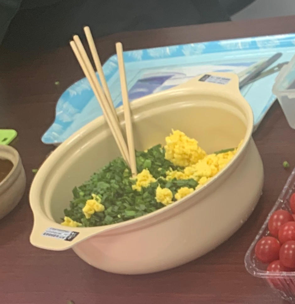 韭菜鸡蛋虾仁饺子（三人量）