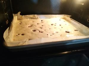 蜜红豆古早味蛋糕(11寸方烤盘)超详细~的做法 步骤26