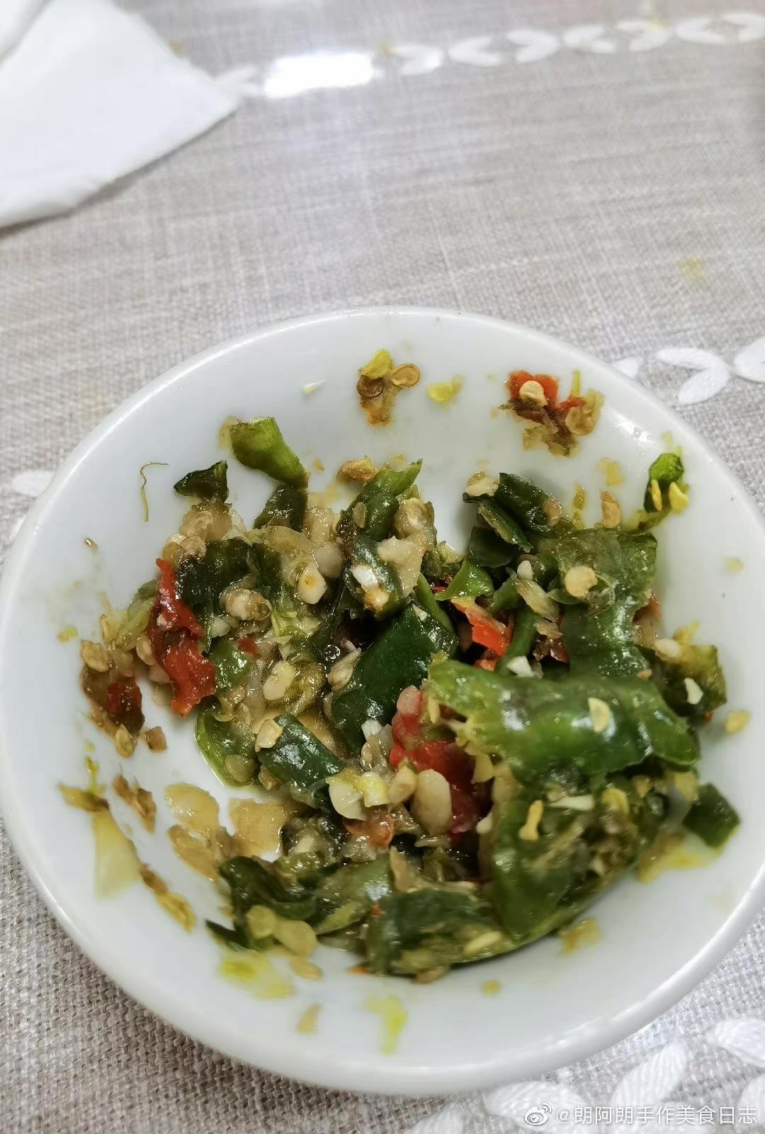 蒜捣辣椒（锤辣椒酱）的做法