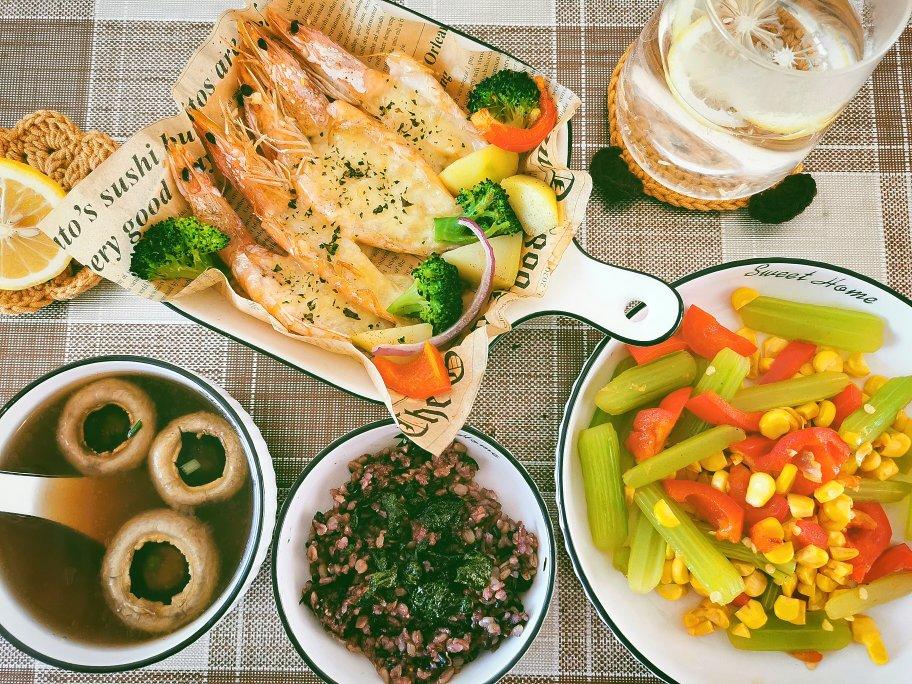 奶酪焗虾【北鼎烤箱食谱】