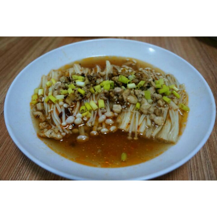 油泼金针菇