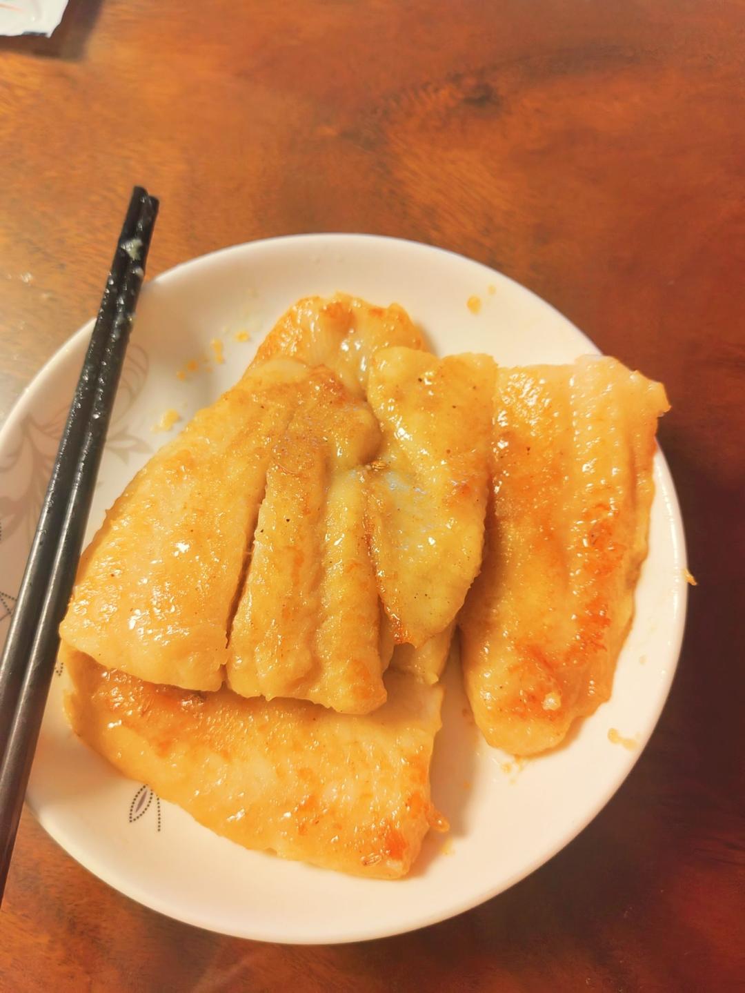 香煎巴沙鱼（龙利鱼）