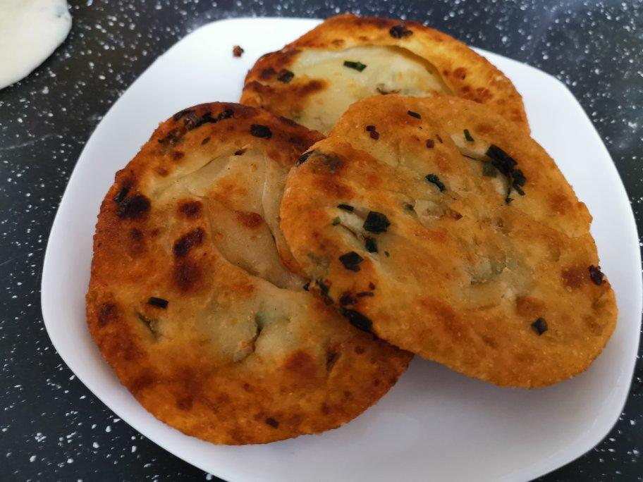 家常葱油饼