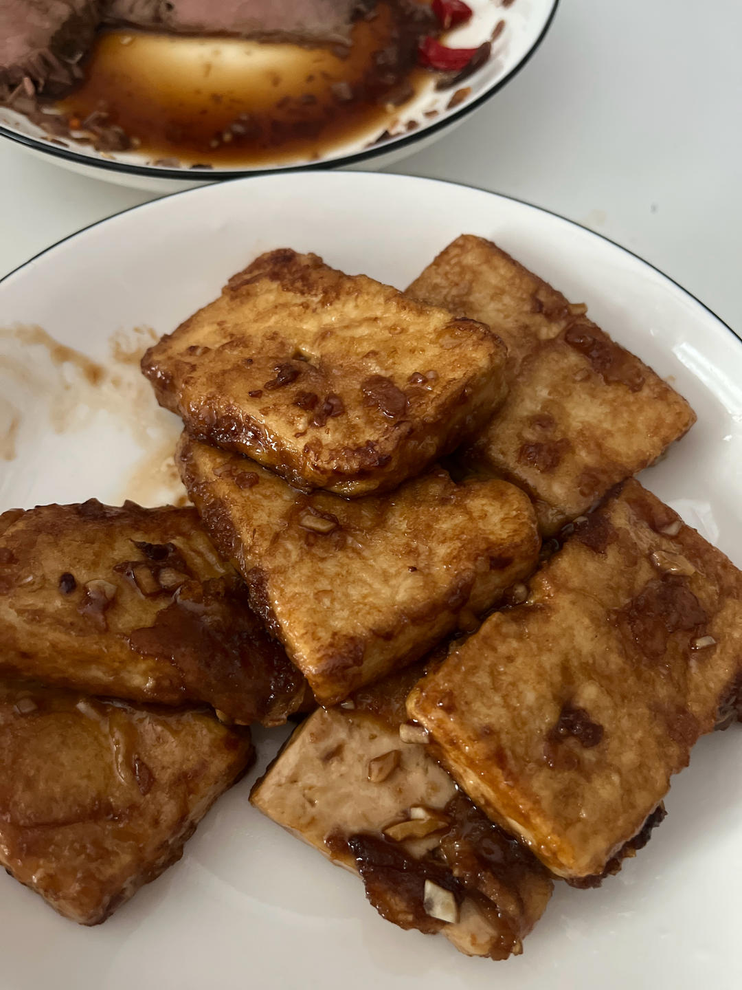 无敌好吃的香煎豆腐