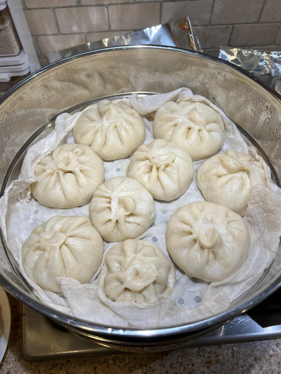 一次发酵肉包子