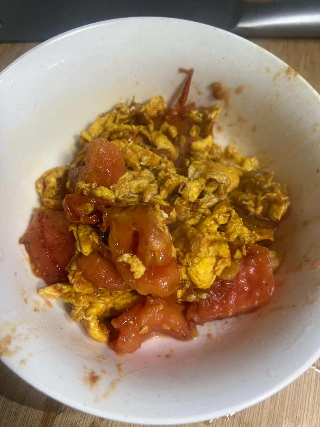 番茄炒蛋（懒人版）适合作浇头