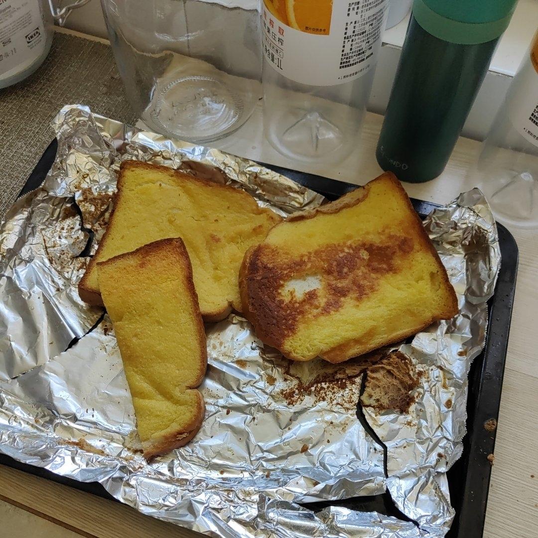 零失败！黄油烤面包片