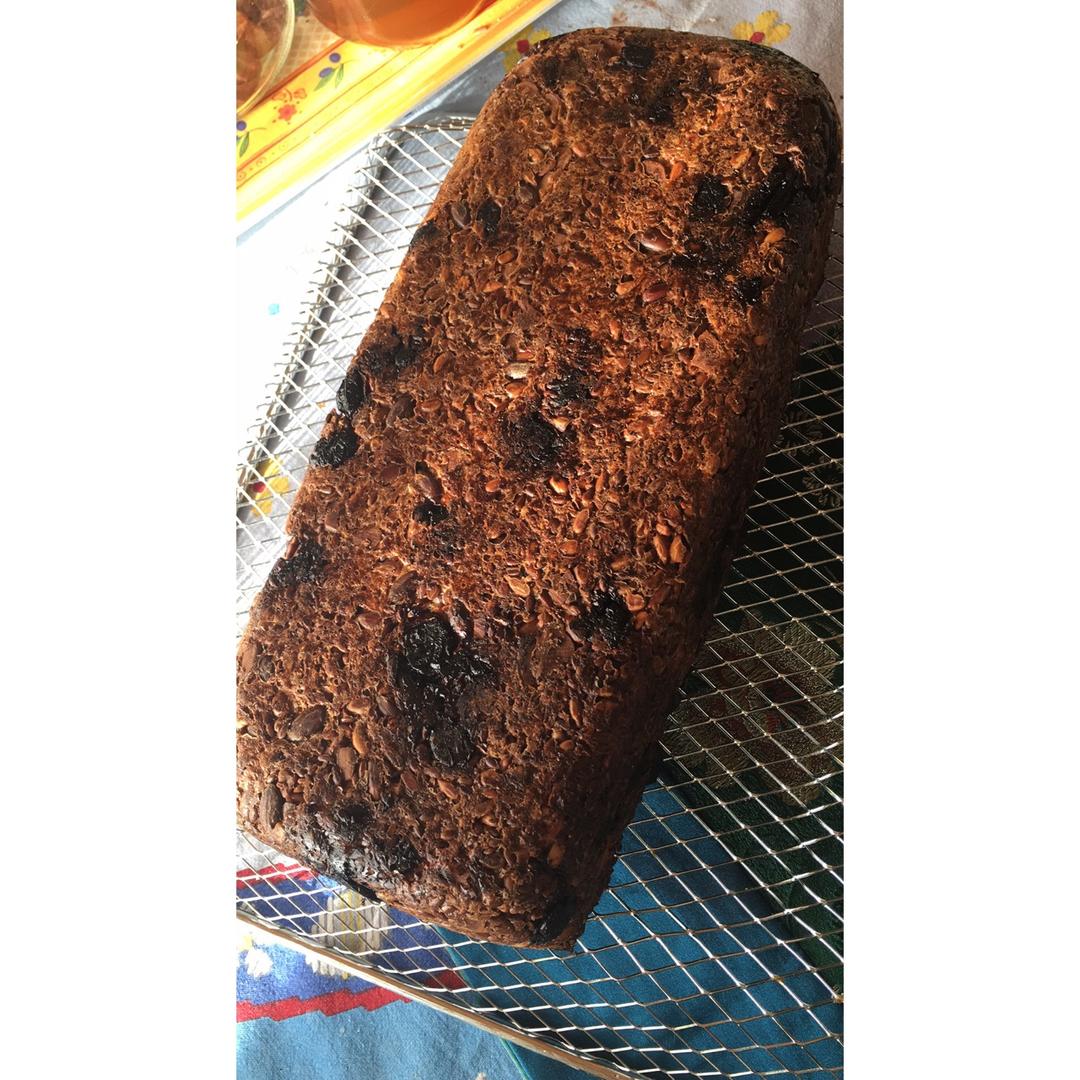 无面粉高纤能量面包丨健康·烘焙