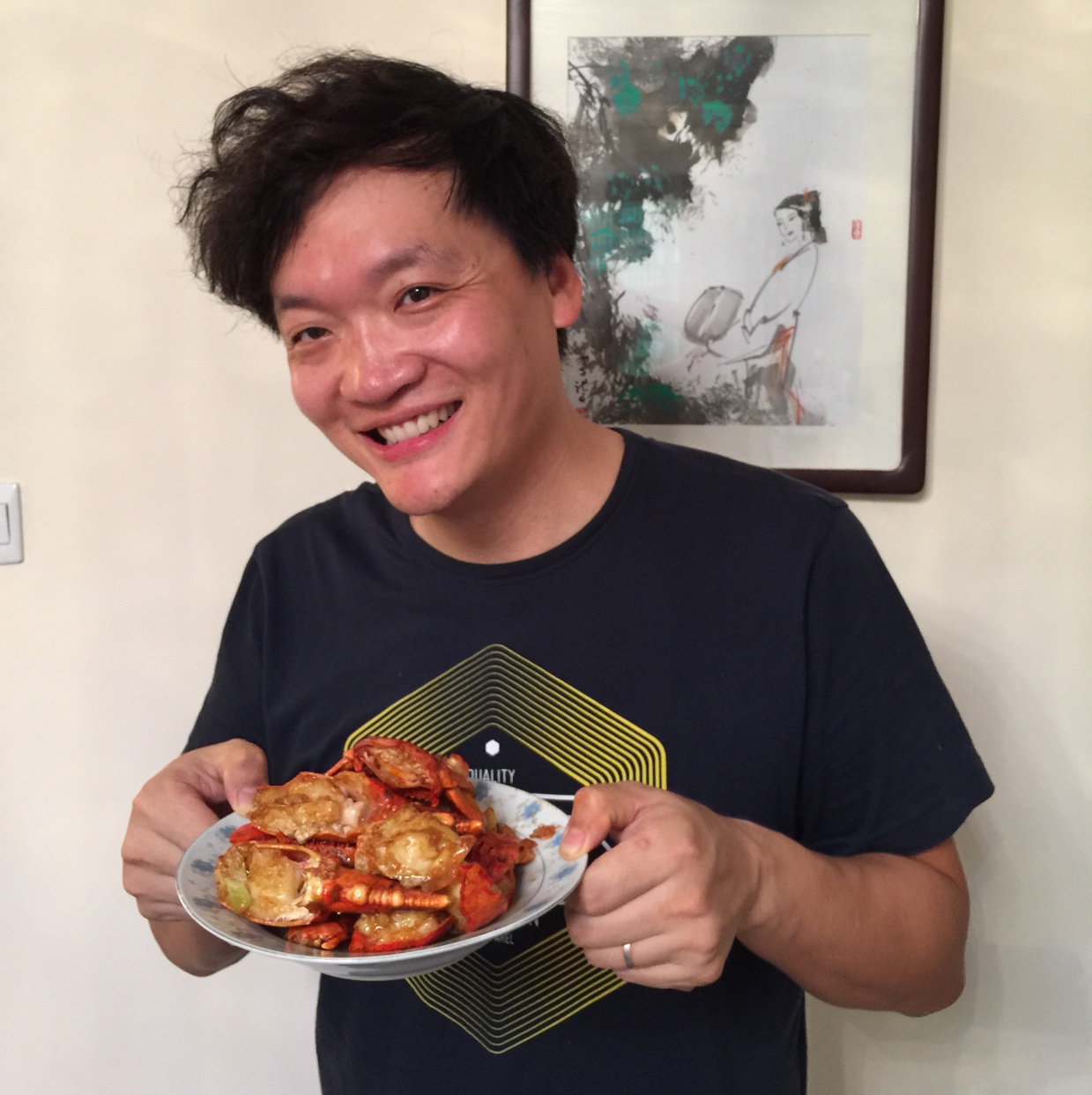 葱姜龙虾（附详细的拆解龙虾技巧，附精确地调料用量）