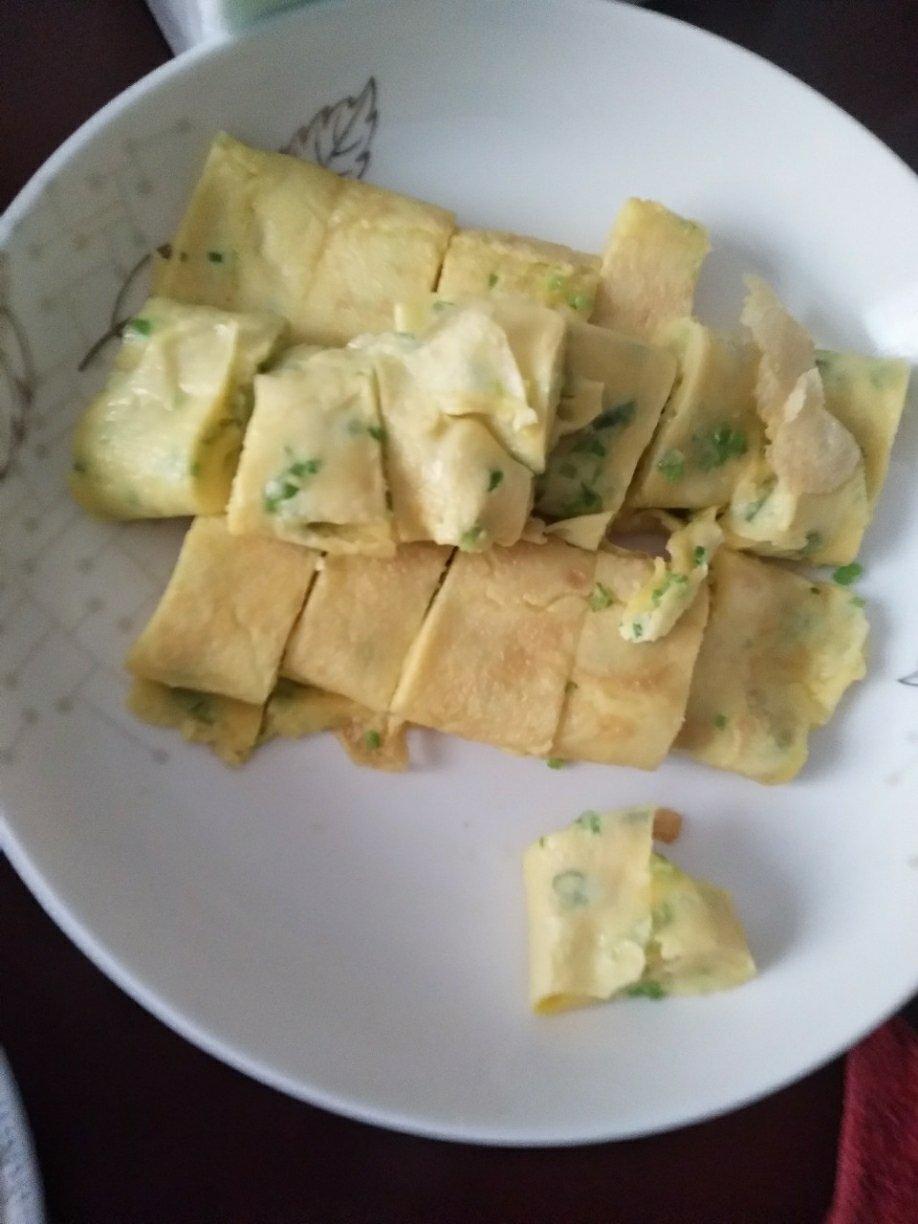 葱花鸡蛋饼