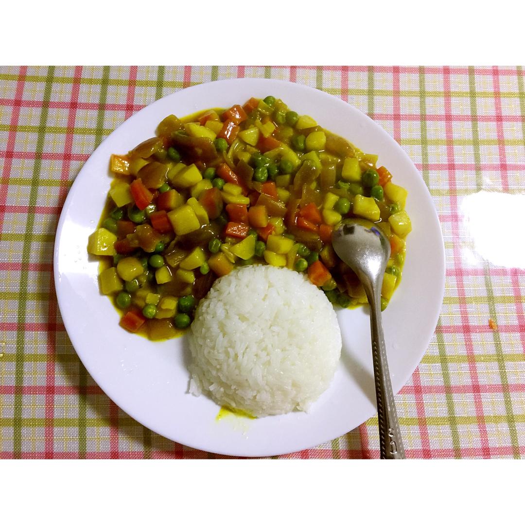 咖喱土豆饭