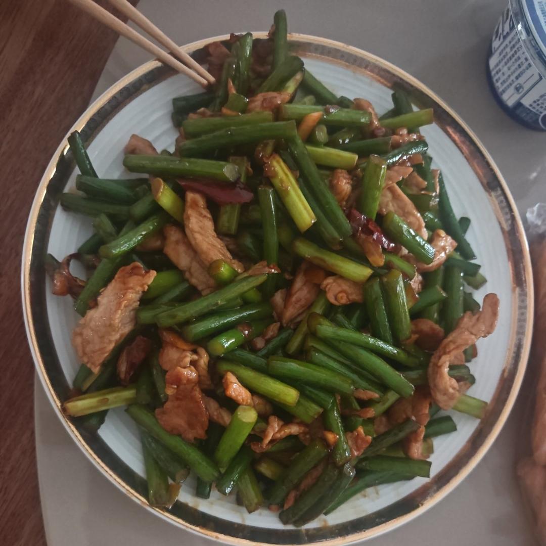 蒜薹炒肉