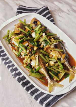 蒜头豆豉炆海鱼的做法 步骤7