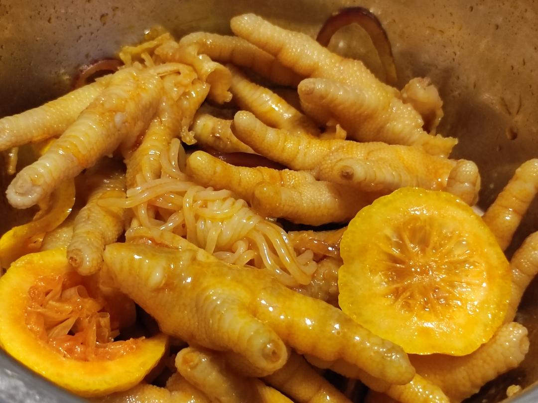 泰式柠檬酸辣鸡爪的做法