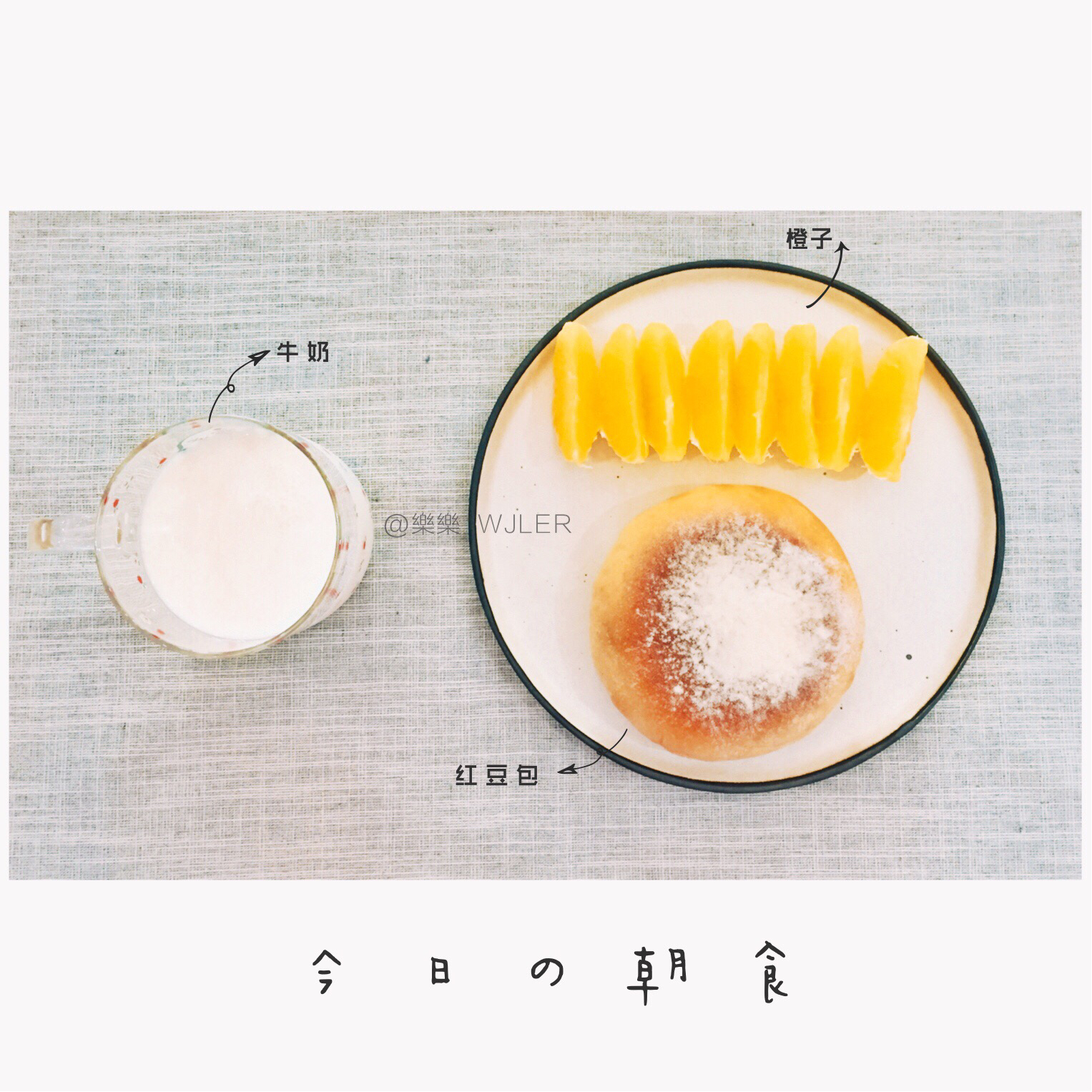 早餐，你好。